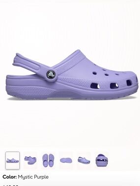 CROCS in Mystic Purple M7/W9